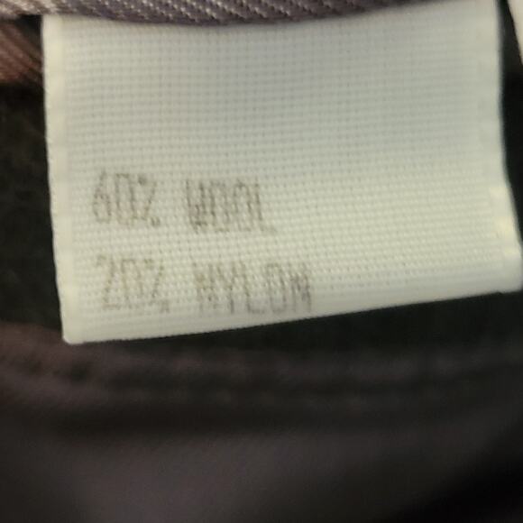 Cross & Winsor Wool Cashmere Blend Overcoat Long Trench Men's 44R Gray - Picture 8 of 10